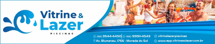 Piscinas Vitrine e Lazer