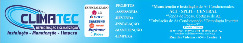 Climatização Climatec Refrigeração
